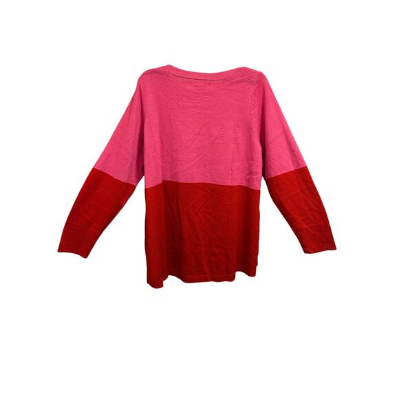 APT 9 Women’s Pink and Red Top Size 1X Brand New - Picture 3 of 3